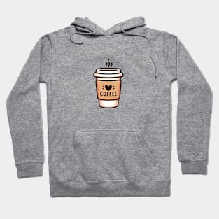 Coffee Love, Mug to go Hoodie